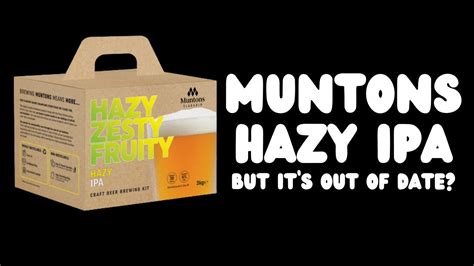 Muntons Flagship Hazy Ipa Extract Kit Brewday And Tasting Youtube