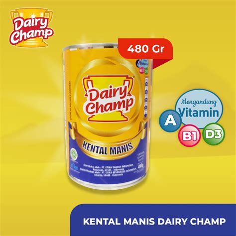 Jual Susu Kental Manis Dairy Champ 480gr Dairy Champ Kental Manis