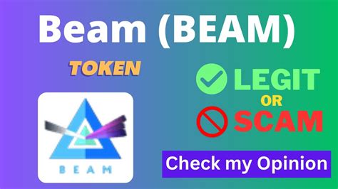 Is Beam Beam Token Legit Or Scam Youtube