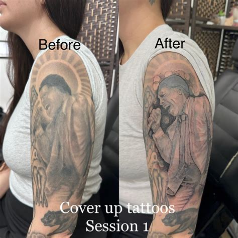 Tattoos Before And After Losing Weight