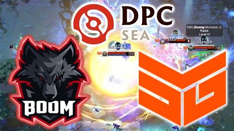 Boom Esports Vs Team Smg Dpc Sea 2023 Tour 1 Division 1 Dota 2 Youtube