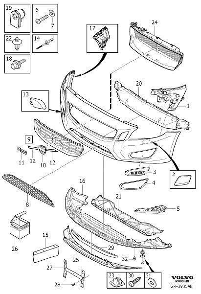 Volvo S80 Parts Diagram