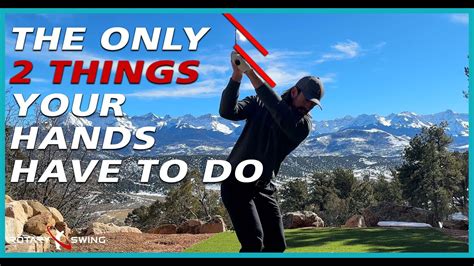 The TWO Things You MUST Do With Your Hands To Play GREAT Golf