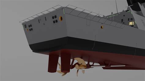 3d Type 45 Destroyer Turbosquid 2186454