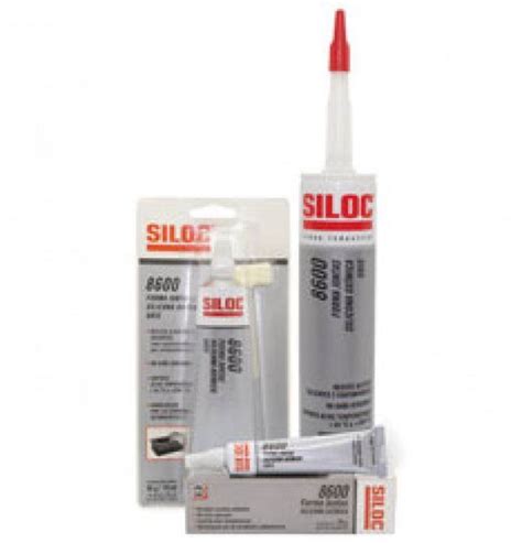 SILOC Silicona Forma Junta Gris 8600 Cart 98 Grs 70ml Masin Herramientas