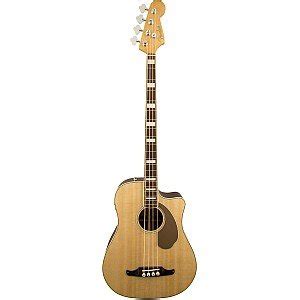 Jual Fender Kingman Sce Acoustic Electric Bass Guitar Free