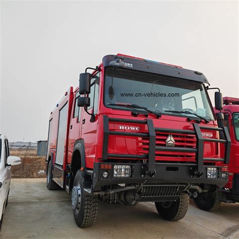 Howo Sinotruk X Full Driver Fire Truck Fire Fighting Truck