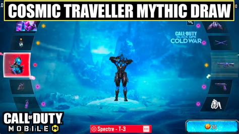 New Codm Cosmic Traveller Mythic Spectre Draw Contents Youtube