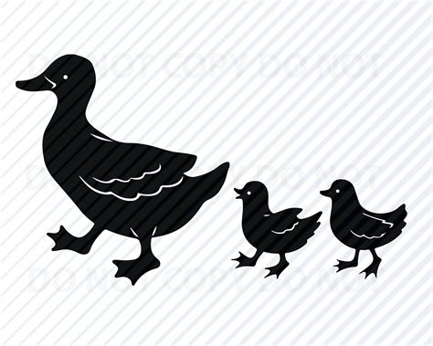 Duck Silhouette Vector At Vectorified Collection Of Duck