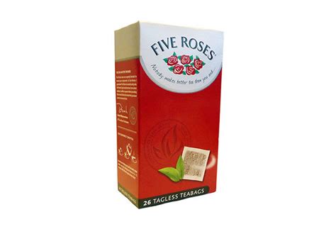 Five Roses Teabags Biltong St Marcus