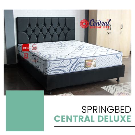 Springbed Central Deluxe Set 180 X 200 Lazada Indonesia