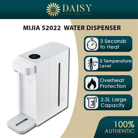 L XIaomi Mijia S Instant Hot Water Dispenser Modes Water Temperature Instant Heating