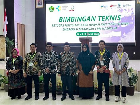 Bimtek Petugas Kloter Kemenag Ingatkan Komitmen Melayani Jemaah Haji