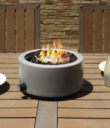 Backyard Creations® 10-1/4" Steel Gas Fire Pit at Menards®