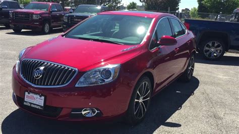 2016 Buick Verano Sedan Fwd 18 Rims Red Oshawa On Stock 160993 Youtube