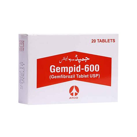 Gempid Tablets 600Mg Medimart Pk