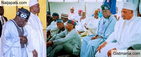 Photos President Buhari Andtinubu Attend Jumaat Prayers Together At The