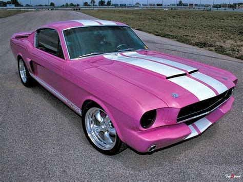 1965 Pink Shelby Gt350 Fast Back Mustang Shelby Mustang Pink Car