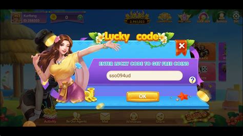 Kabibe Game Lucky Code Today YouTube