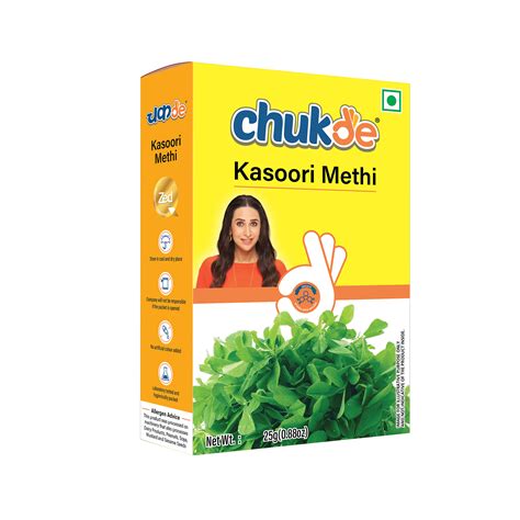 Kasoori Methi Online Dried Fenugreek Leaf Chukde