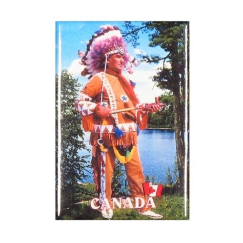 Cda Magnet Native Indian Chief Reppa Flags And Souvenirs