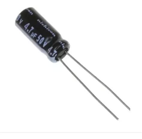 25 Piezas De Capacitor Electrolitico 4 7uf 50v Meses sin interés