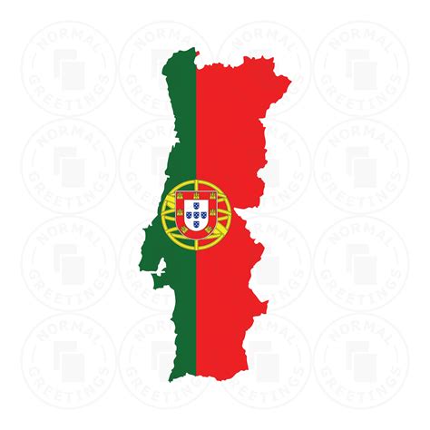 Portugal Mapa Svg Png Bandera Portuguesa Orgullo Portugués Europa