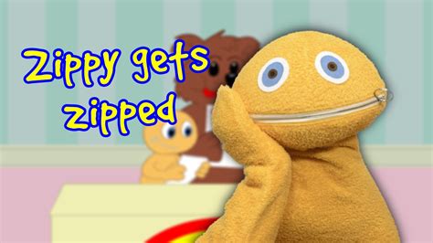 Rainbow Zippy Gets Zipped Moments Youtube