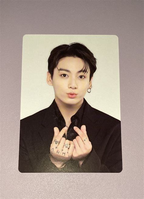 BTS PHOTOCARD JUNGKOOK PTD PC JK PERMISSION TO DANCE ON STAGE MINI PC