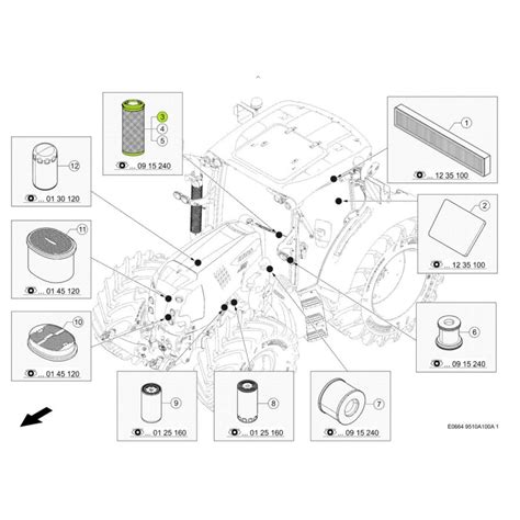 Filtr Oleju Hydraulicznego Claas Claas Roltex