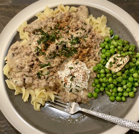 Homemade Beef Stroganoff Rfoodporn