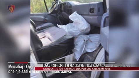 Gjenden dy furgona me armë e drogë në Memaliaj News lajme Vizion