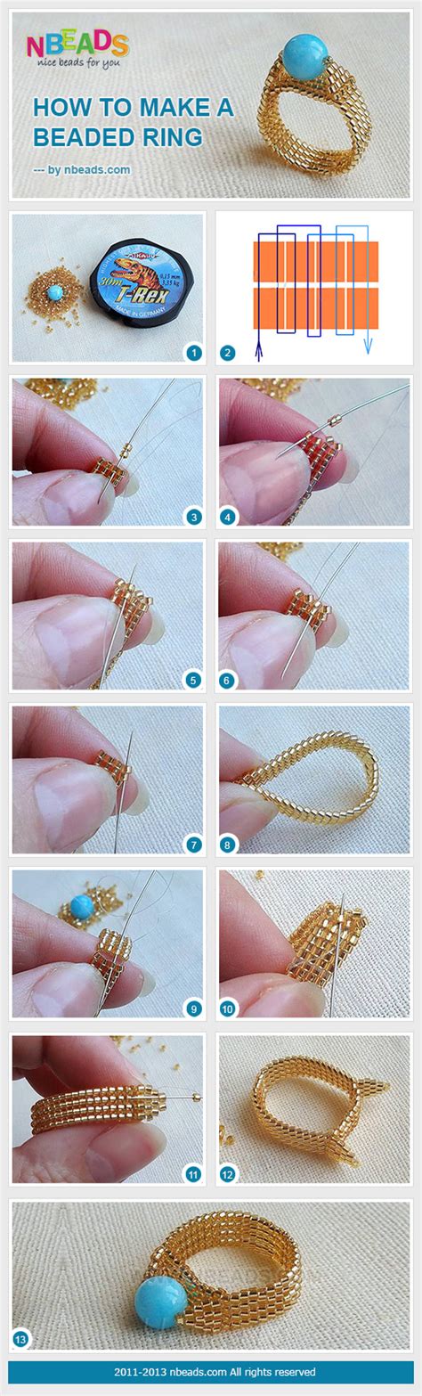 How To Make A Beaded Ring Pictures Photos And Images For Facebook