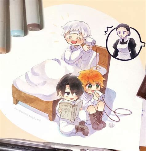 Fanart The Promised Neverland Yakusoku No Neverland Cute Fanart