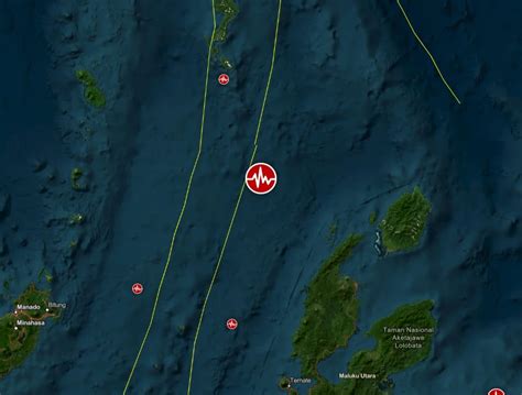 Strong M6 5 Earthquake Hits Northern Molucca Sea Indonesia The Watchers