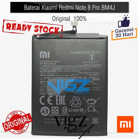 Jual Baterai Xiaomi Redmi Note Pro Bm J Original Batre Battery