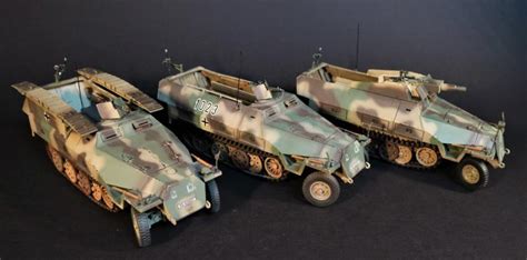 GERMAN ARMOUR Sd Kfz 251 7 MITTLERER PIONIERPANZERWAGEN Hanomag With