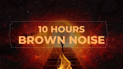 10 Hours Of Deep Smoothed Brown Noise Brown Frequency Tinnitus