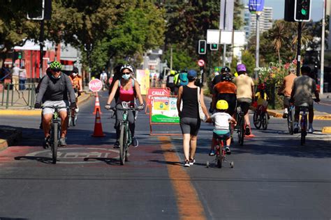 Ciclorecreov A Habilitan Tramo De Providencia Y Las Condes A Partir