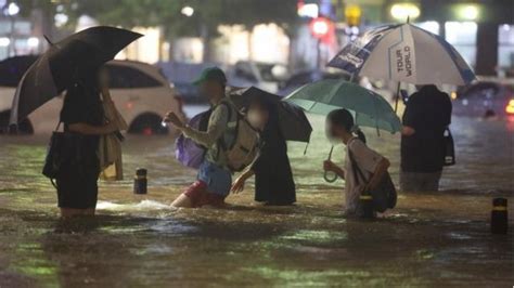 폭우 115년 만의 기록적 비 원인과 대책은 Bbc News 코리아