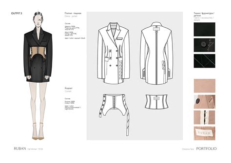 Fashion design portfolio on Behance | Fashion portfolio layout, Fashion ...