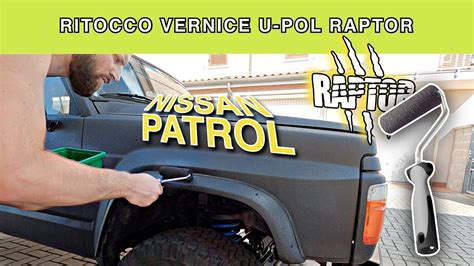 Ritocco Vernice Raptor U POL Con Rullo Verniciatura Anti Graffio