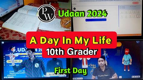 A Day In My Life As Th Grader First Day Of Udaan Class Th