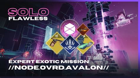 Solo Flawless Expert Node Ovrd AVALON On Prismatic Titan Episode