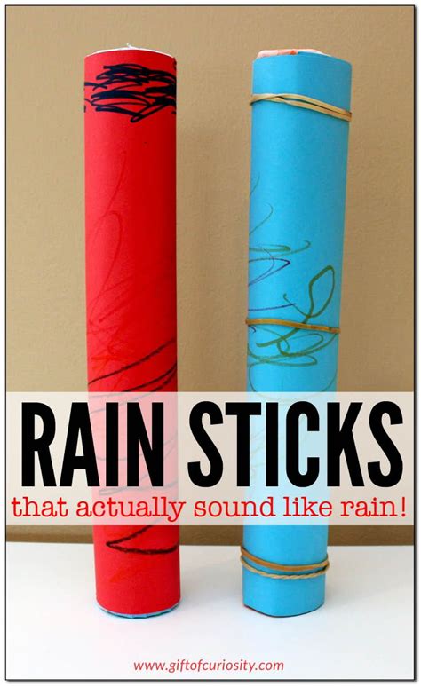 Diy rain stick craft that actually sounds like rain – Artofit