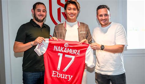 Keito Nakamura L Aile Gauche Caviar Stade De Reims