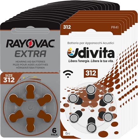 Piles Pour Appareils Acoustiques Rayovac Extra Advanced