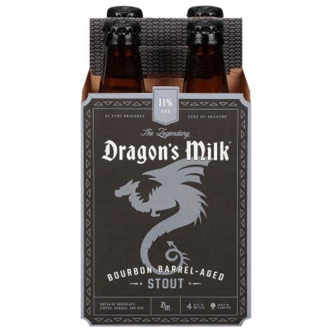 New Holland Brewing Co Dragon S Milk® Bourbon Barrel Aged Stout 4 Pk 12 Fl Oz Qfc