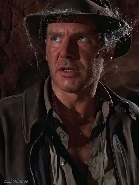 A Man Wearing A Hat And Leather Jacket In The Movie Indiana Jones Which Is Currently On Dvd