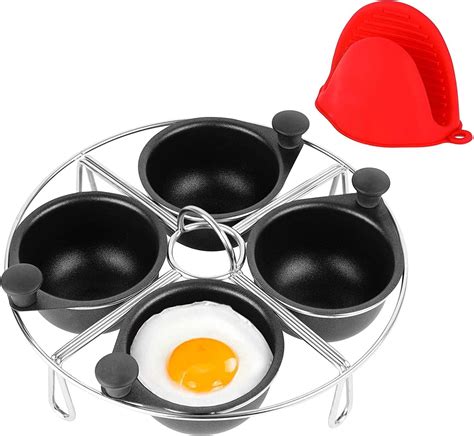 Egg Poacher Insert Stainless Steel Poached Egg Cooker Eggs Poaching Cup